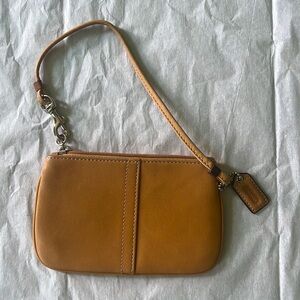 Coach Wristlet in Smooth Leather — Very Good Condition